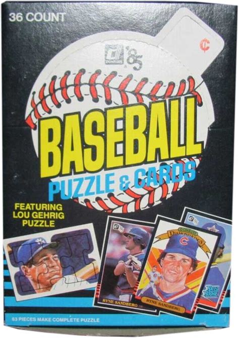 85 donruss baseball cards|1985 donruss baseball checklist.